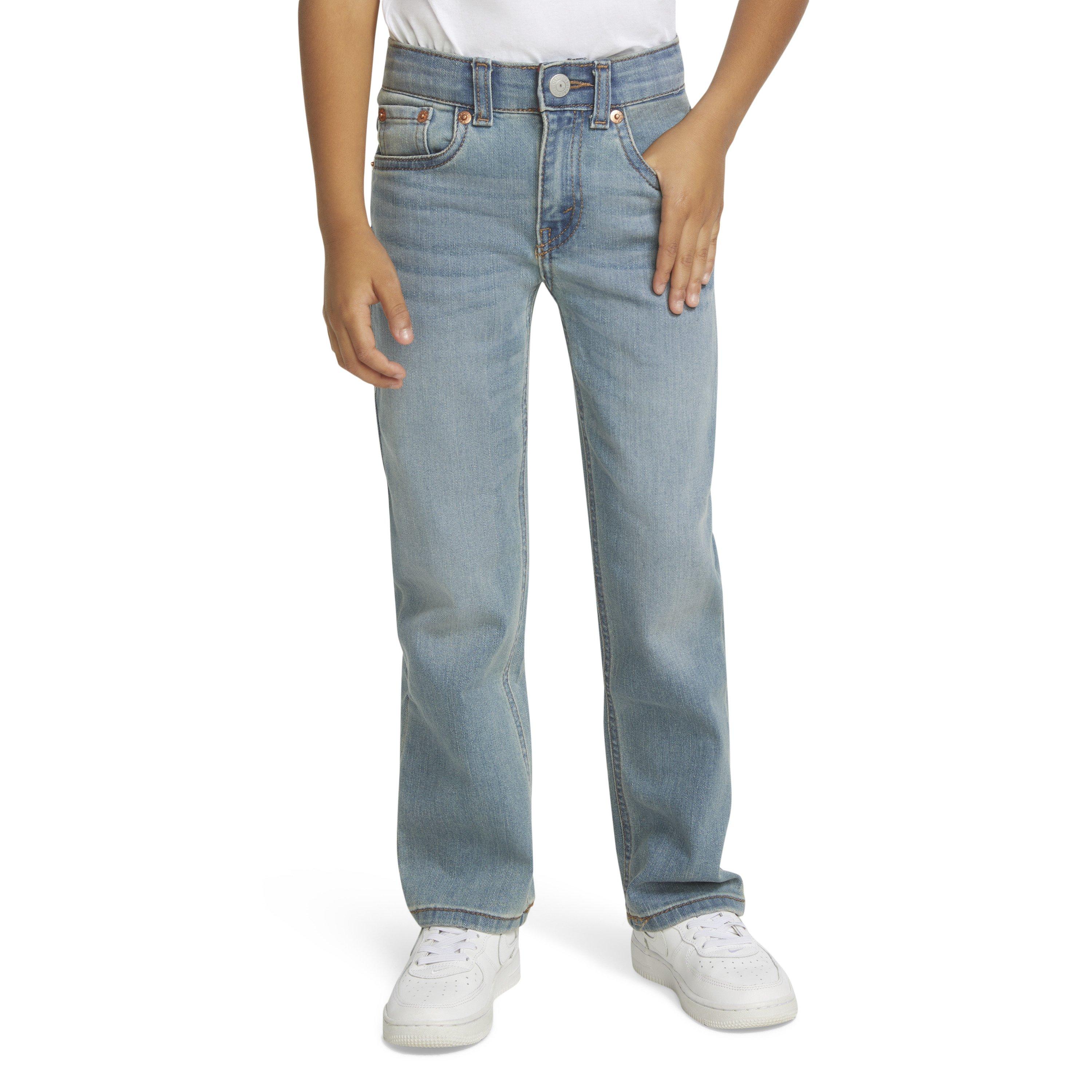 Levi's Little Boys' 514 Straight Fit Light Blue Wash Denim Jeans - LT BLUE